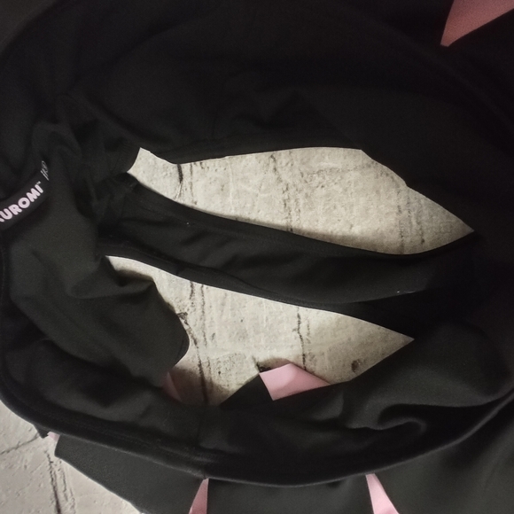 Kuromi Contrast Skirted Swim Bottoms Cosplay Cheerleader Sanrio Skort Large - Picture 7 of 10